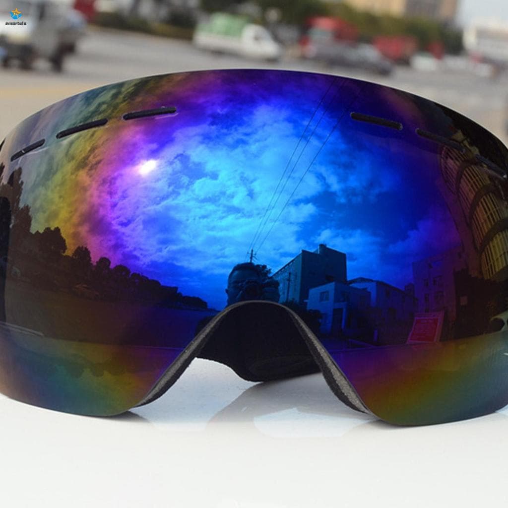 Óculos De Neve À Prova De Vento-Alça Ajustável Anti-UV Para Esqui , Patinação , Escalada