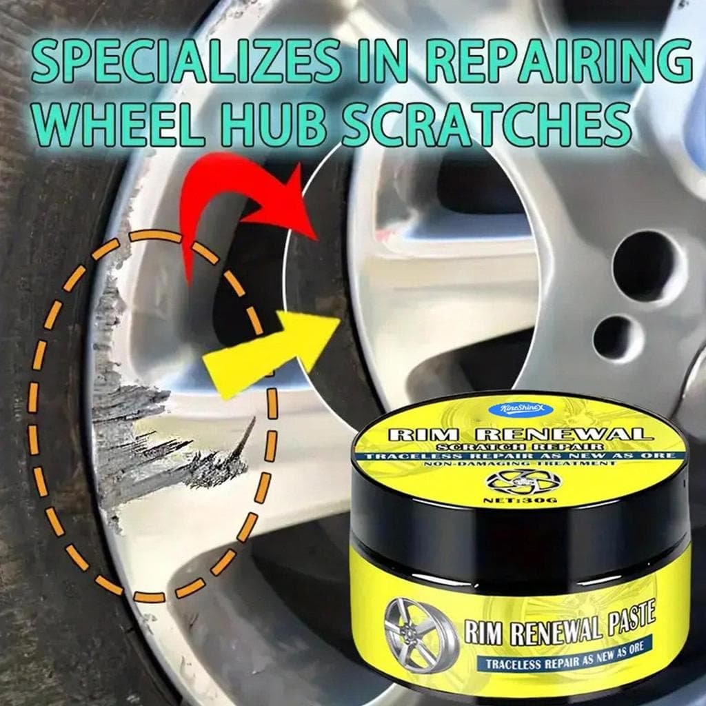 Cubo De Alumínio Roda Anel Polimento Pasta Aro Renovação Reparação Risco mubow1br