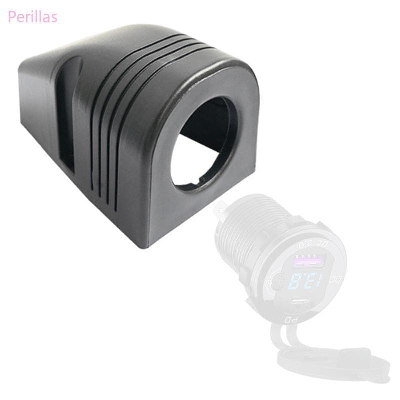 Perillas Interruptor Carregador USB Para Carro, Painel Voltímetro Isqueiro, Tomada Energia, Suporte Monta