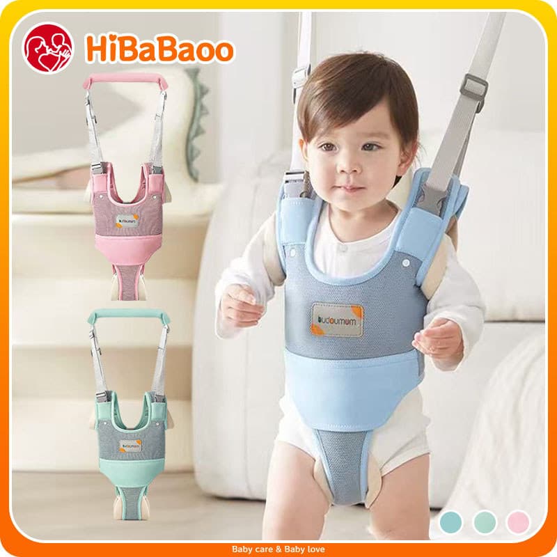 HiBaBaoo Arnês De Caminhada Para Bebês Com Economia De Trabalho , Respirável , Removível , Auxílio , Conforto , Anti-Que