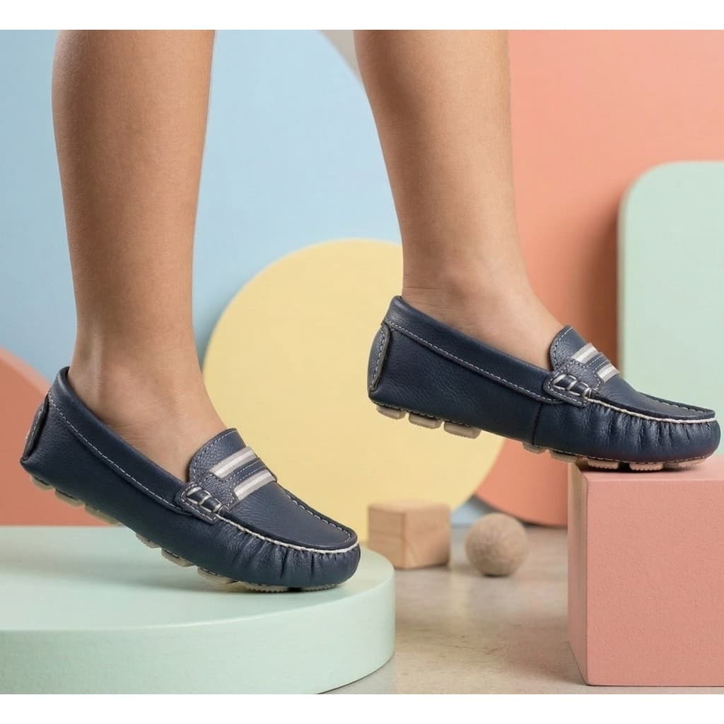 Mocassim Infantil Social Masculino Batizado Meninos Macio E Leve