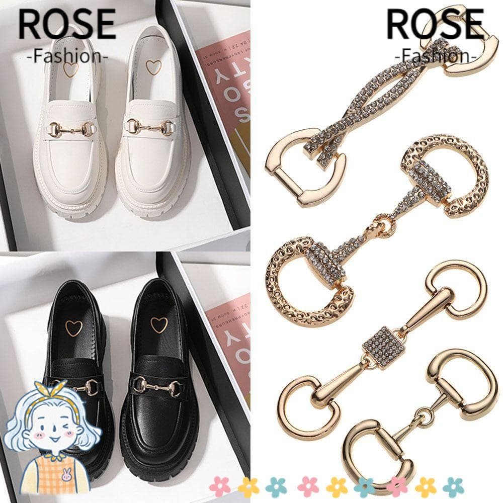 ROSEGOODS Sapatos Fivelas Acessórios De Roupas Hardware De Vestuário De Metal Da Moda