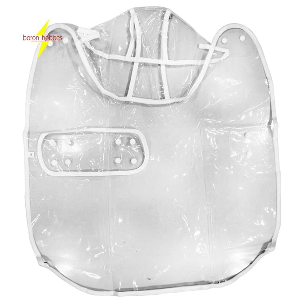 S-Animal De Estimação Cão Filhote De Cachorro Transparente Capa De Chuva Pet Com Capuz Jaqueta À Prova Dwaterproof Água