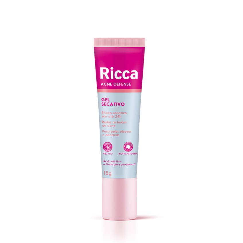 Ricca - Acne Defense - Gel Secativo de Acne 15g