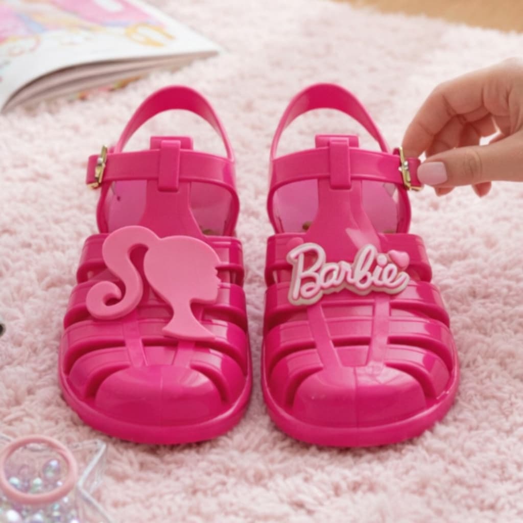 Sandália infantil Feminina Sereia Desenhos Papete Menina e Confortável Unicórnio Leve