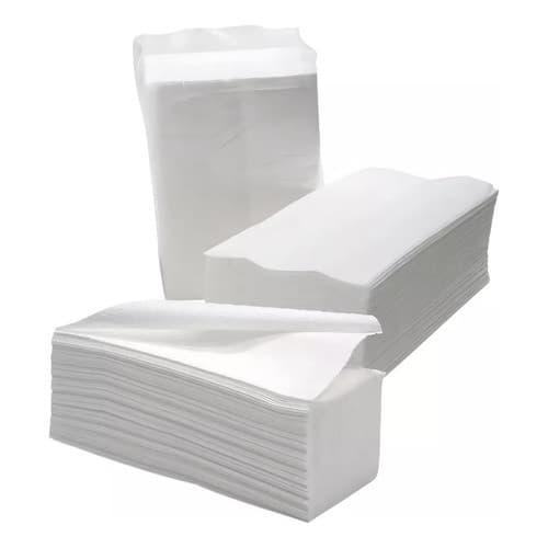 Papel Toalha Interfolhado Branco 1000 Folhas Econômico