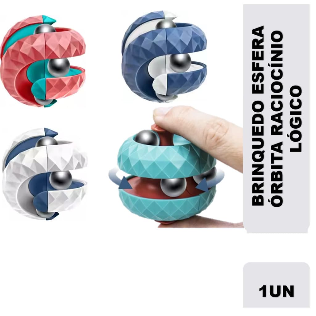 Brinquedo de Descompressão Infantil Órbita Bola Foco Habilidade Atenção