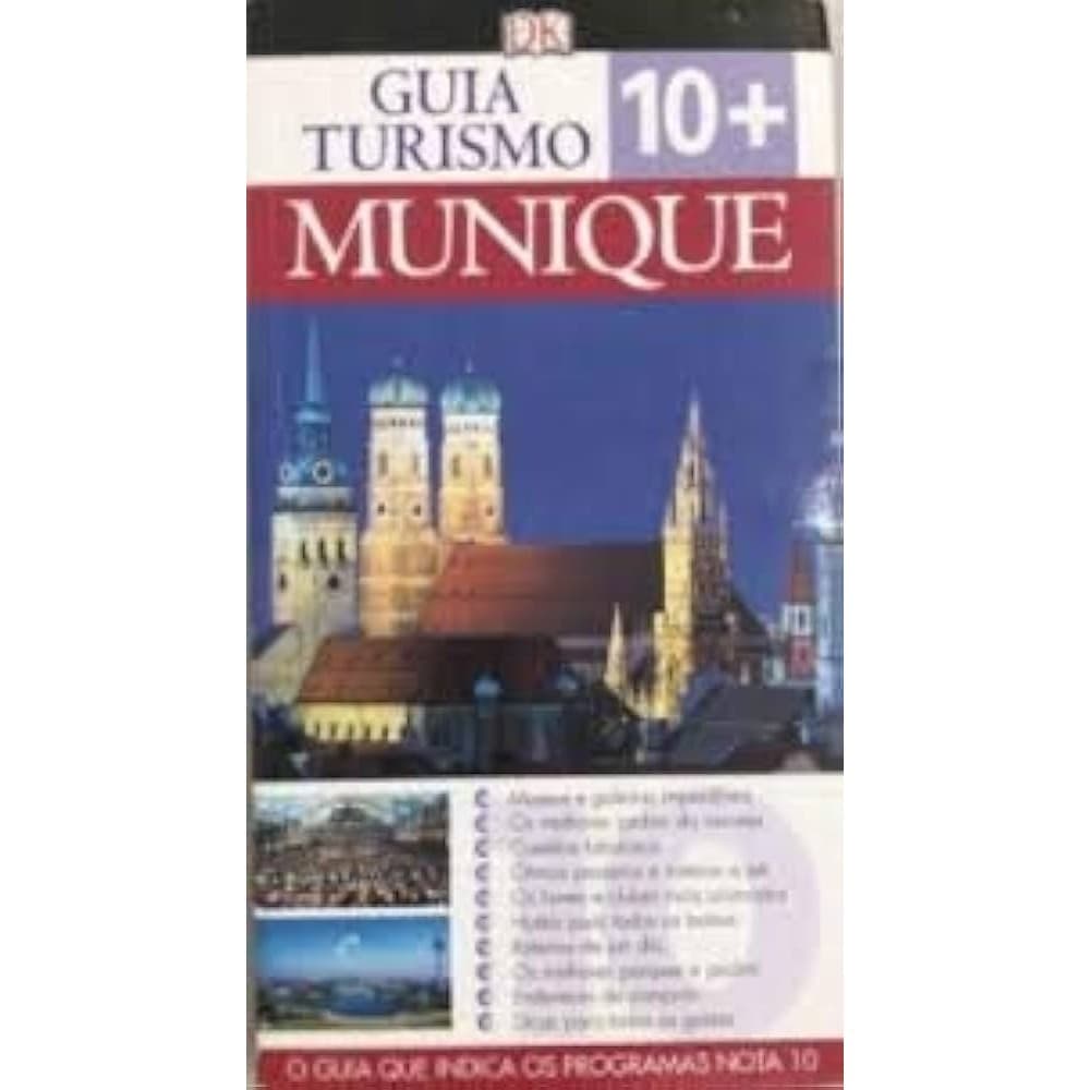 Guia Turismo 10 + Munique Edição de Bolso autor Dorling Kindersley