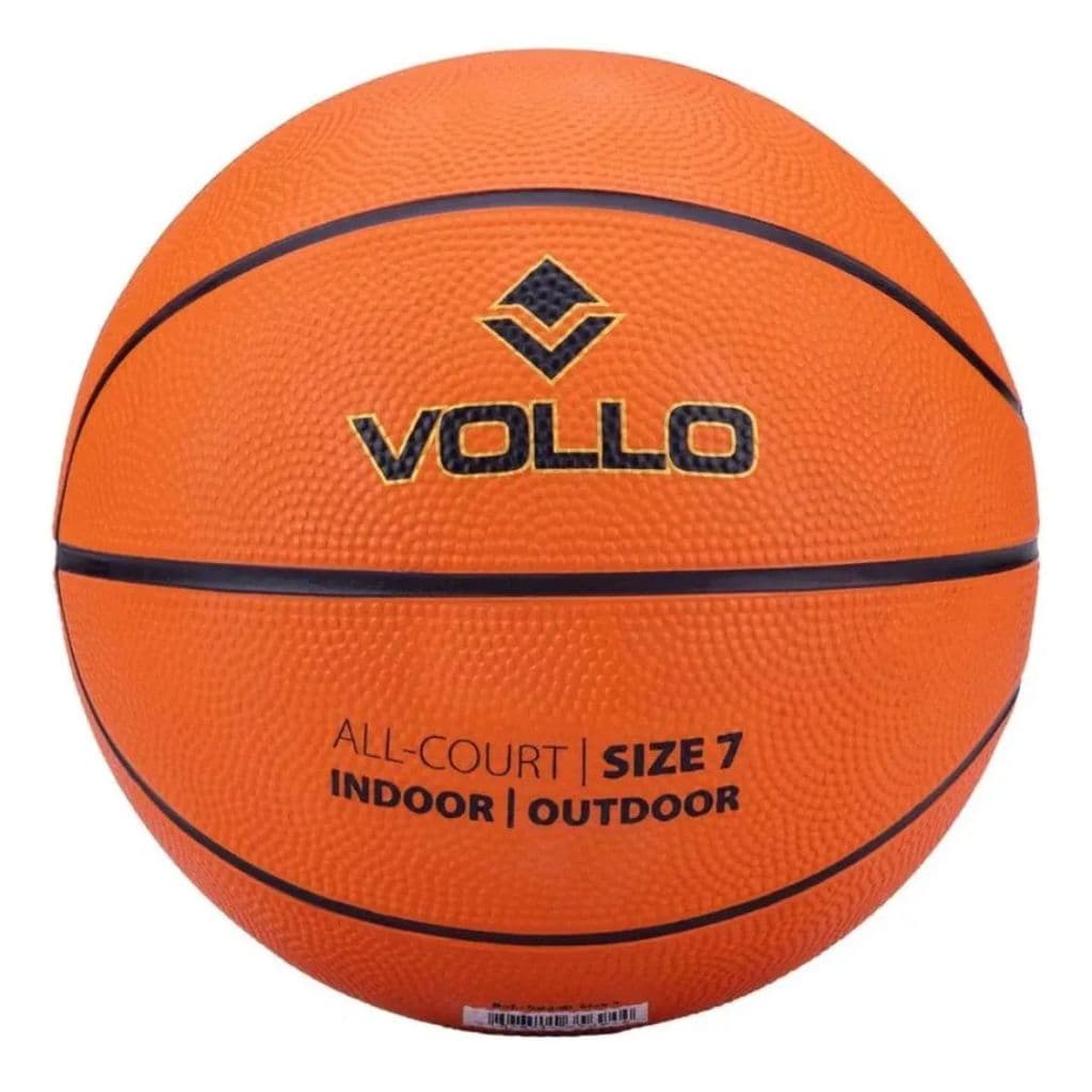 Bola de Basquete Tamanho Oficial 7 Indoor Outdorr Vollo Laranja
