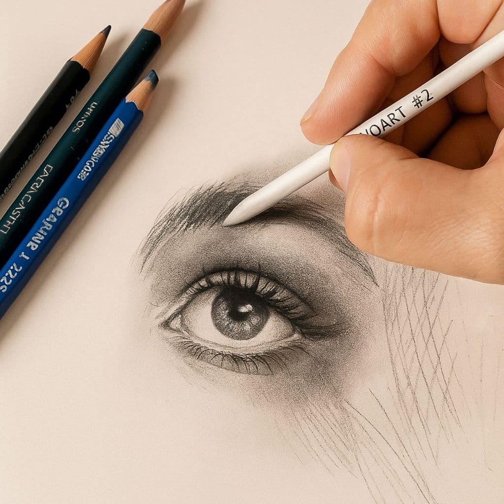 Esfuminho Profissional Nº2 para Sombreamento e Mistura Sinoart - SFT026