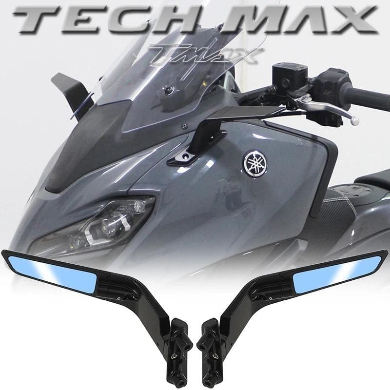 Para YAMAHA TECH MAX TMAX 560 2022 2023 2024 TMAX560 Espelho Retrovisor Da Motocicleta Ajustável Winglet Acessórios Peça