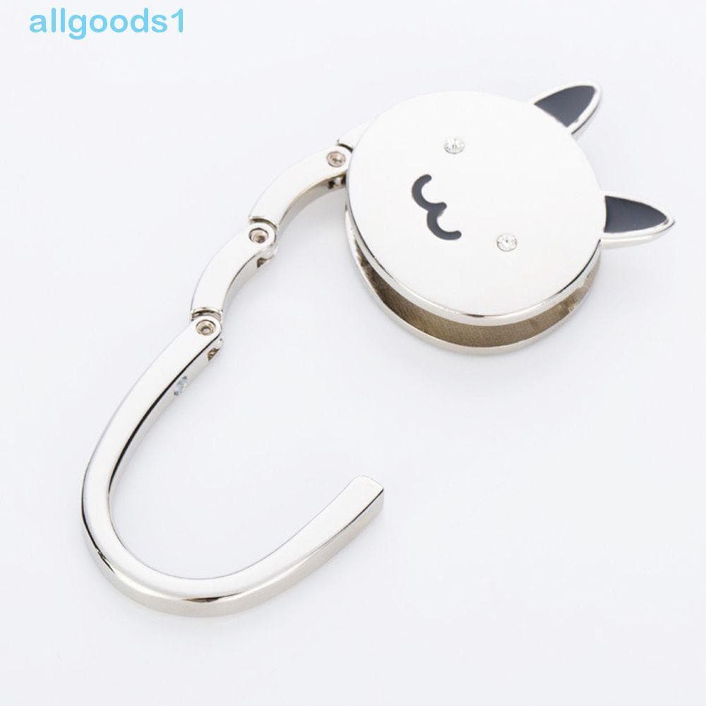 ALLGOODS Bolsa Cabide Portátil Dobrável Único Estilo Gato De Mesa Ganchos Pendurados