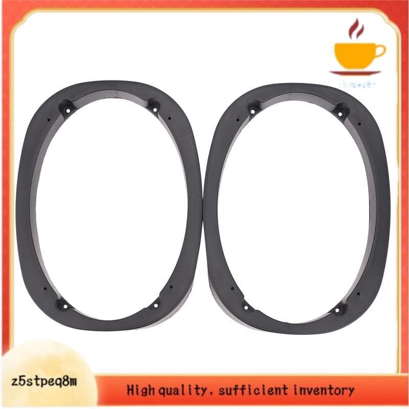 [Novo] 2 Suportes Adaptadores Espaçadores De Alto-Falante Estéreo Universal Para Carro