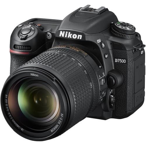 CÂMERA NIKON D7500 DSLR KIT COM LENTE 18-140MM