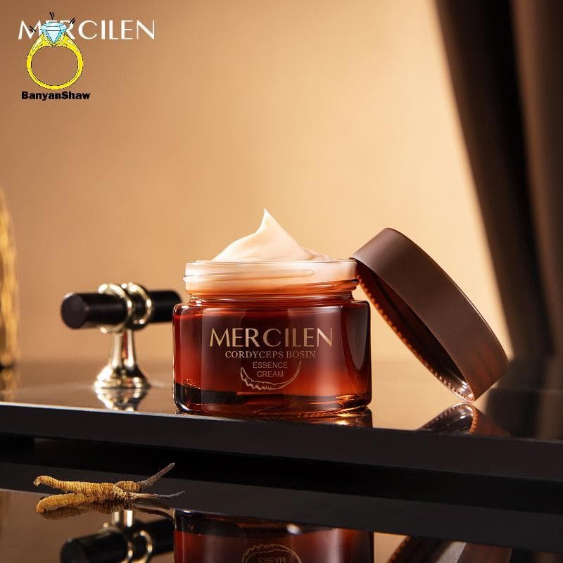 [BANY] Cordyceps Bosonin Creme Facial Loção Cuidados Com A Pele Firmador Lifting Contorno Promove Colágeno Empower Elast