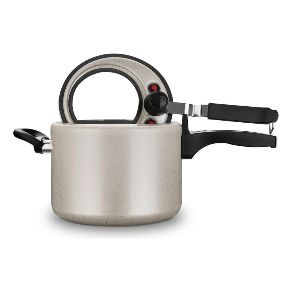 Panela de Pressão com Visor Superior Baunilha 4,5L REF:1278  MTA