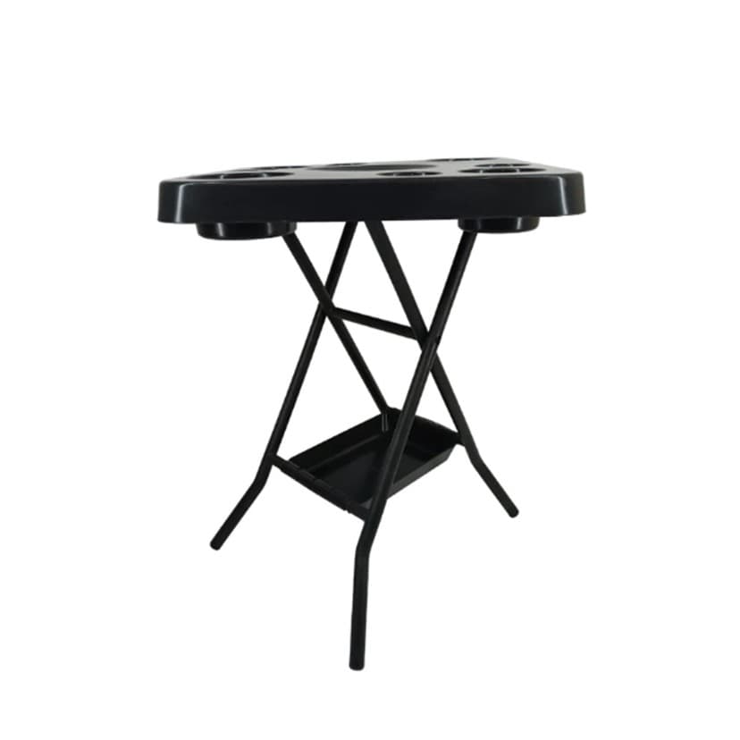 Mesinha Petisqueira Multiuso Dobrável Desmontavel Portátil Bandeja Churrasco Bar Piscina Área Lazer