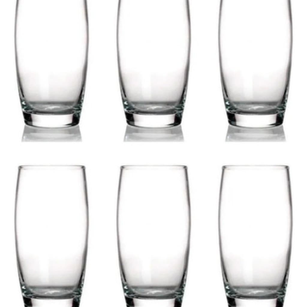 Jogo Kit Copo Vidro Oca 300ml C/6 Nadir - Agua Suco Drink Co Cor Transparente Transparente