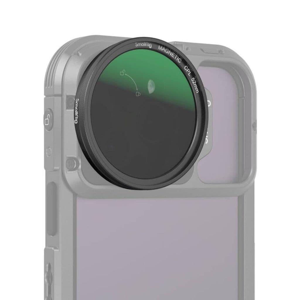 Filtro Magnético Cpl Smallrig Com Adaptador De Filtro M-mount