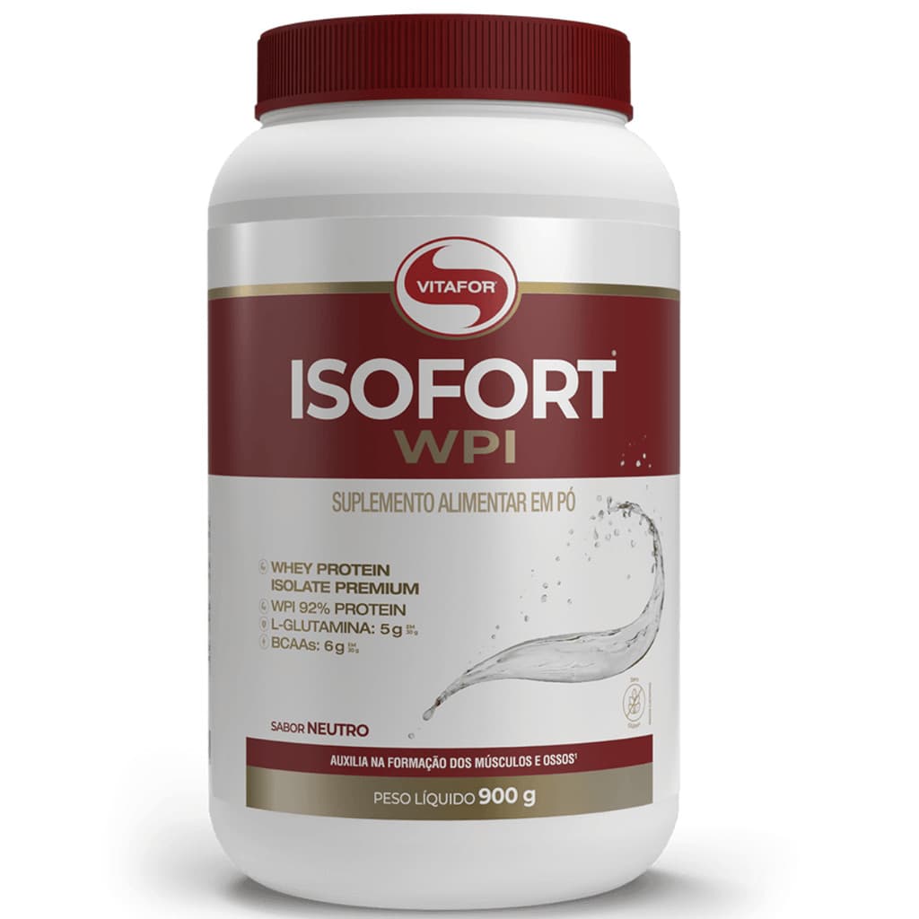 Whey Protein Isofort Pote 900g Vitafor