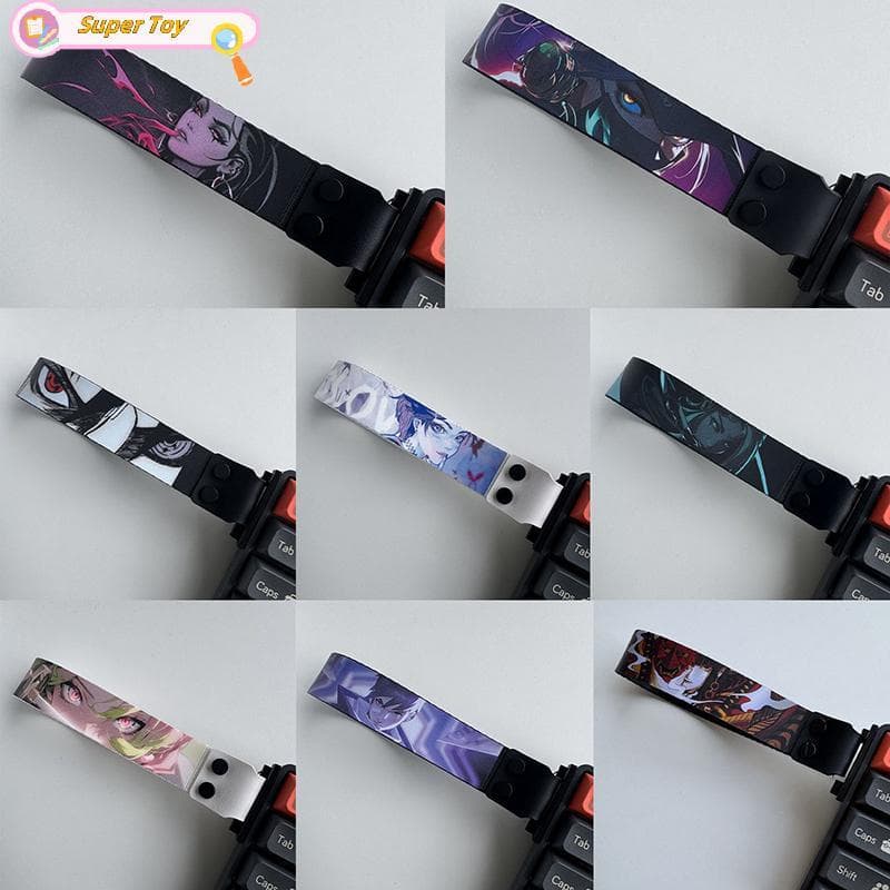 SUPERTOY 1 Pcs Fita De Teclado Tira Decorativa Personalização Eixo Magnético Alça Wooting Atk68 Bêbado Looting Decor Que