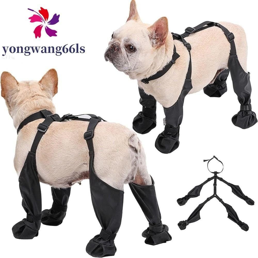 Sapatos Para Cães YONGWANG , Leggings Ajustáveis À Prova D'água Bota De Cachorro , Protetor De Patas Macio E Antiderrapa