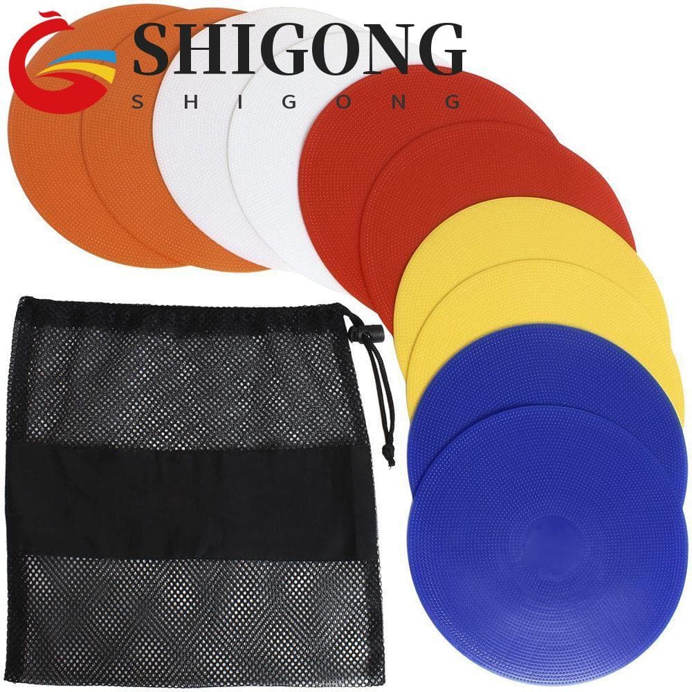 Marcadores Redondos De Treinamento De Ponto Plano De Borracha SHIGONG