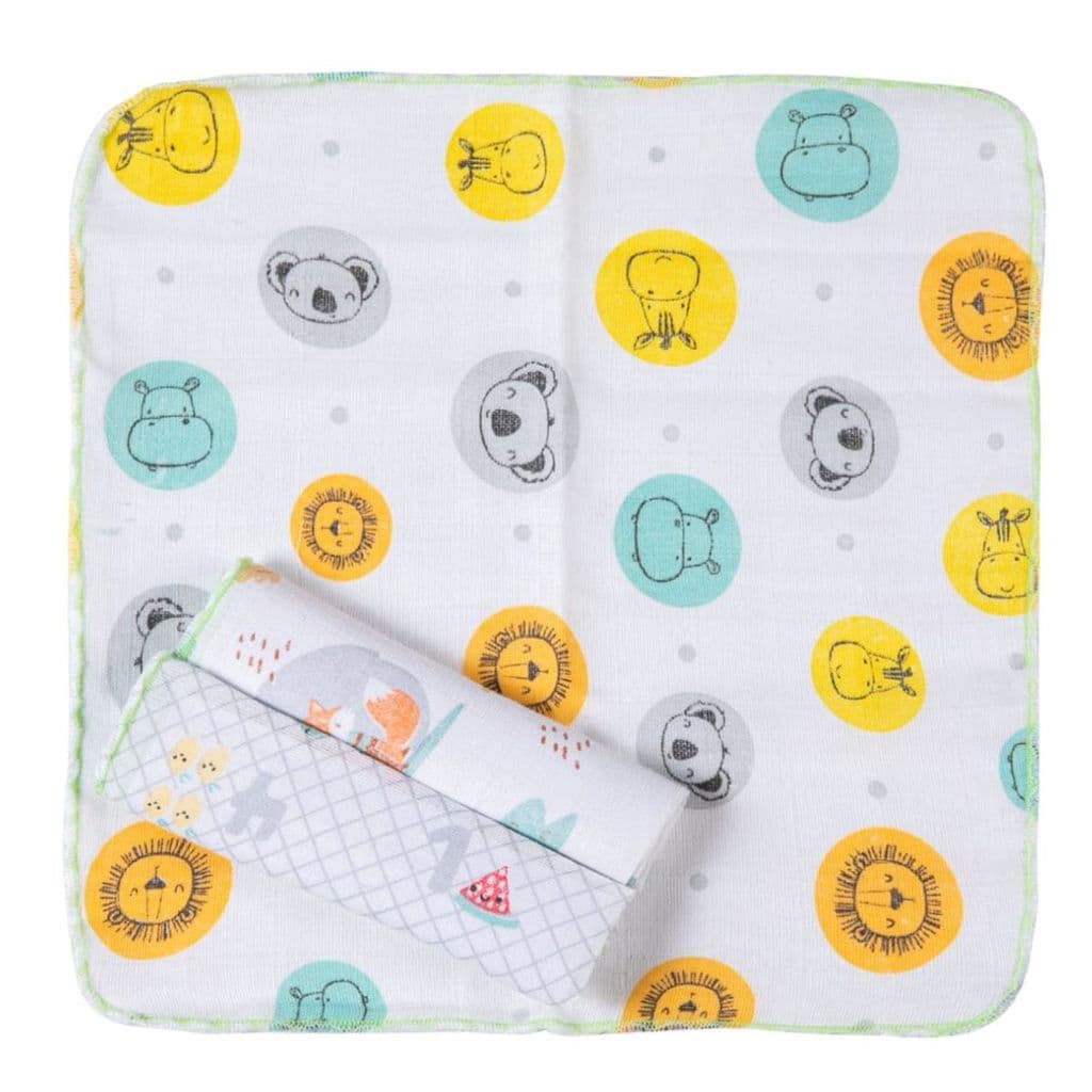Kit 6 Fraldas de Boca Papi Karinho 30x30cm - Alta Absorção e Toque Suave Bebês