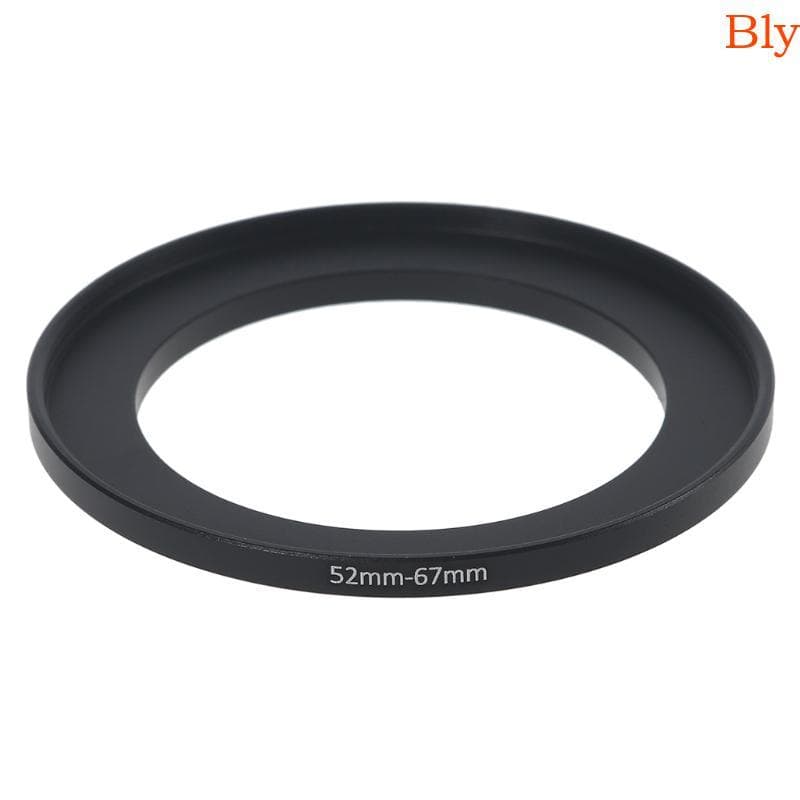 Bly Metal 52mm-67mm Adaptador Anel Lente Filtro Intensificador 52-67 mm 52 A 67 Passos