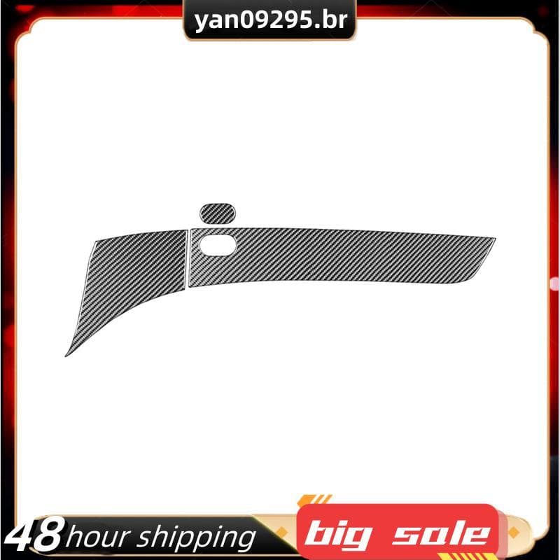 Capa De Acabamento De Fibra De Carbono Para RL3 2005-2010 Acessórios De Painel Co-Piloto LHD