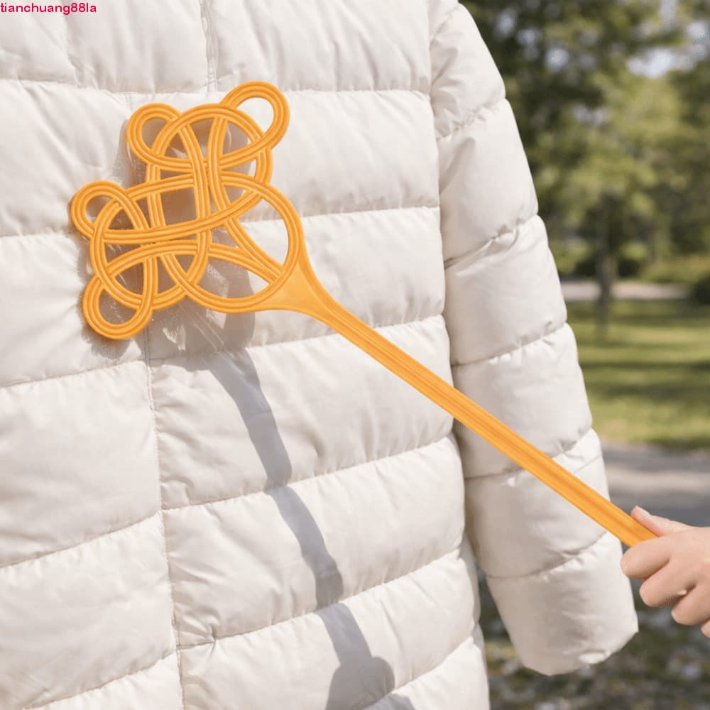 Batedor De Colcha De Plástico TIANCHUANG , Carpete Leve Com Alça Longa Poeira Para Remoção De