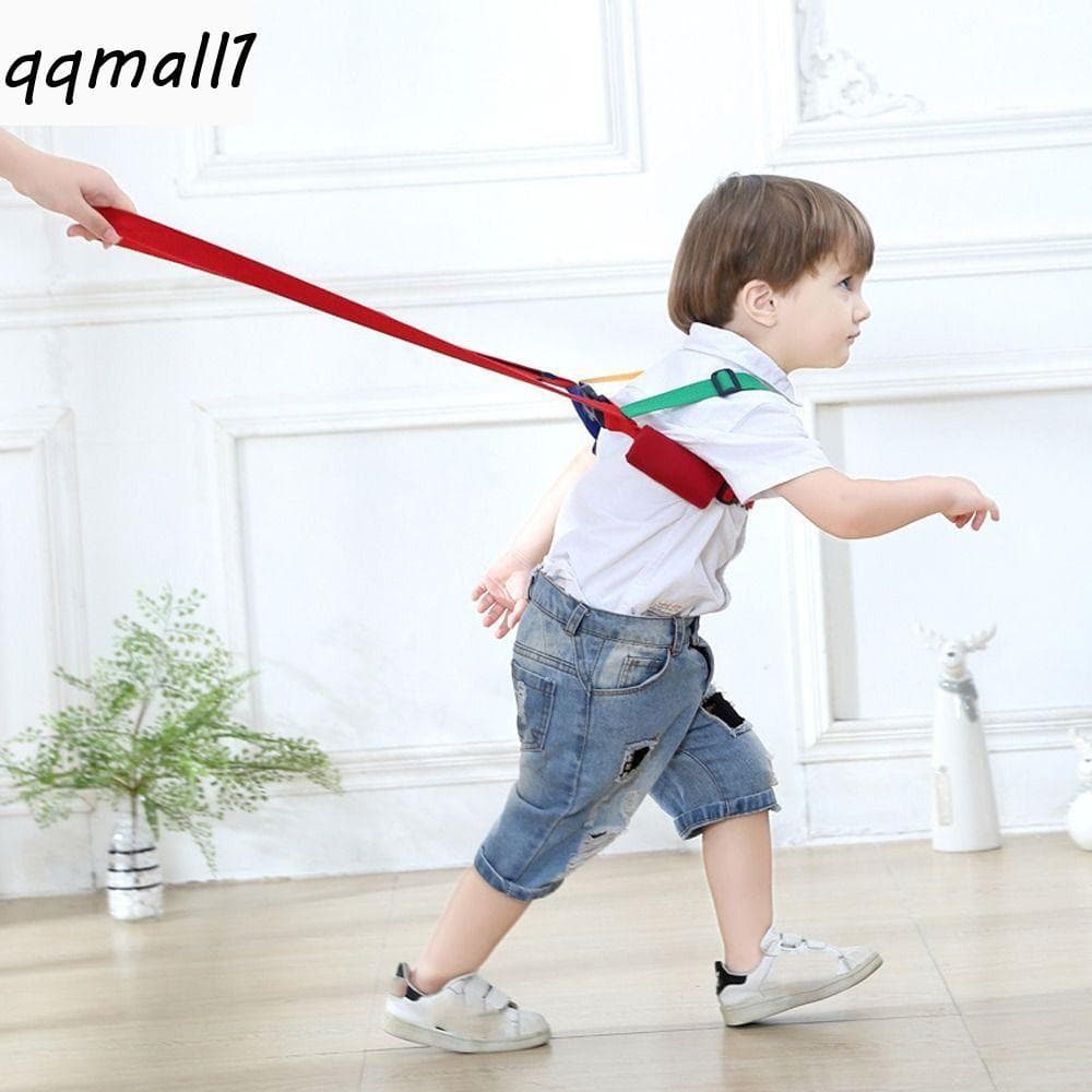 QQMALL1 Arnês Para Crianças Em Cor Contrastante , Confortável , Viagem , Portátil , Prevenção De Perdas , Trelas Ao Ar L
