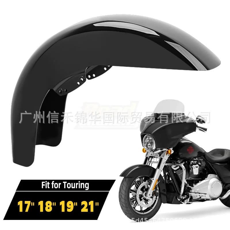 Harley touring Big Gliding Road King cvo Guarda-lamas dianteiro modificado Telha de lama frontal ABS 2014-2023
