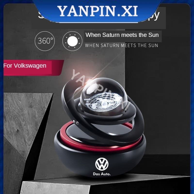 Volkswagen Car Perfume Solar Rotativo Aromaterapia Ornamentos Interiores De Carro Adequado Para Polo Jetta Vento Beetle 