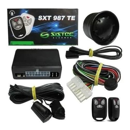 Alarme Sistec Sxt987te Com Travamento E Subida De Vidro