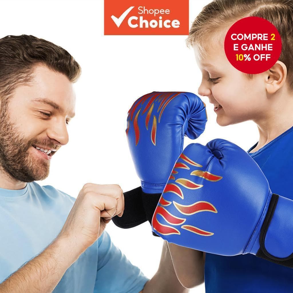 Luvas De Boxe Infantis , Equipamento De Proteção De Couro Kickboxing Para Treinamento E Esportes Sanda