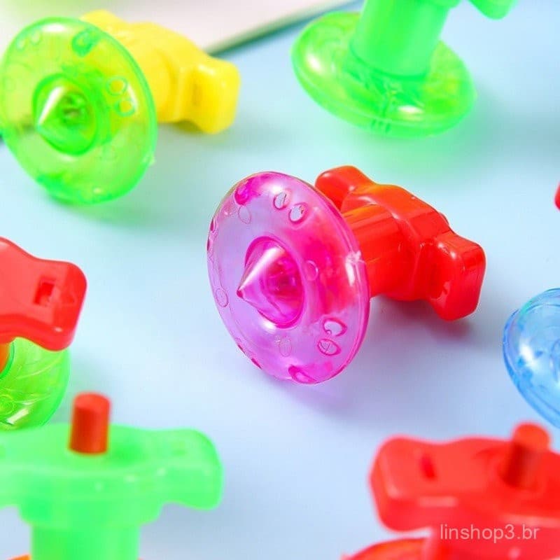 30pcs Giroscópios Mini Spinning Top Criativo Nostalgic Brinquedos Infantis Giroscópio De Torque Presentes De Jardim