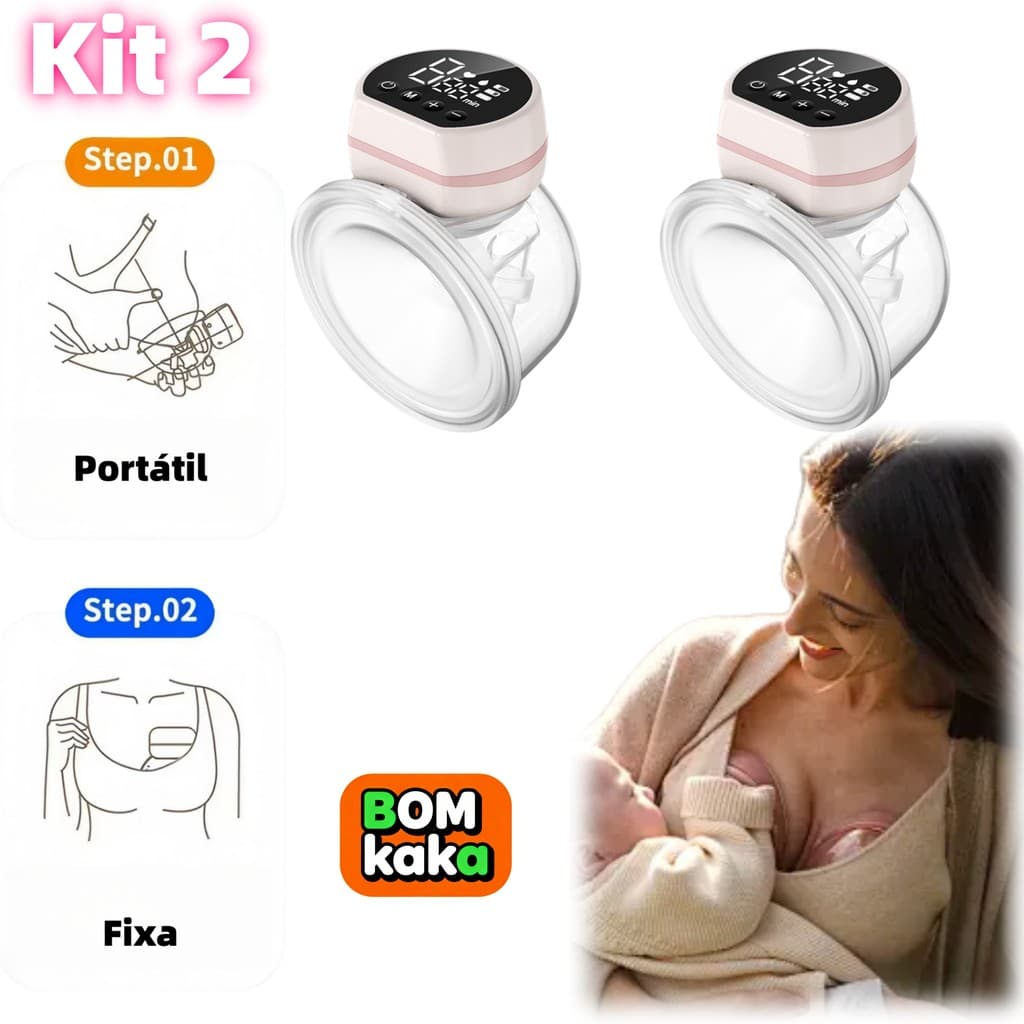 Bomba de tira leite,Bomba Elétrica Portátil Para Leite Materno Recarregável promocao