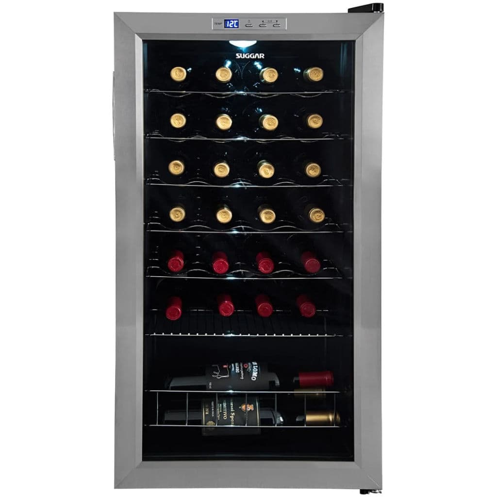 Adega Suggar AD2711IX Climatizada Toulouse 29 Garrafas Inox