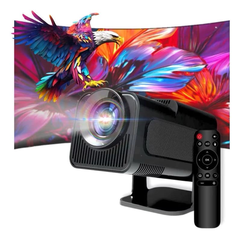 Atualizado Projetor Smart HY320 Android Full HD 1920x1080 Bluetooth Wi-fi