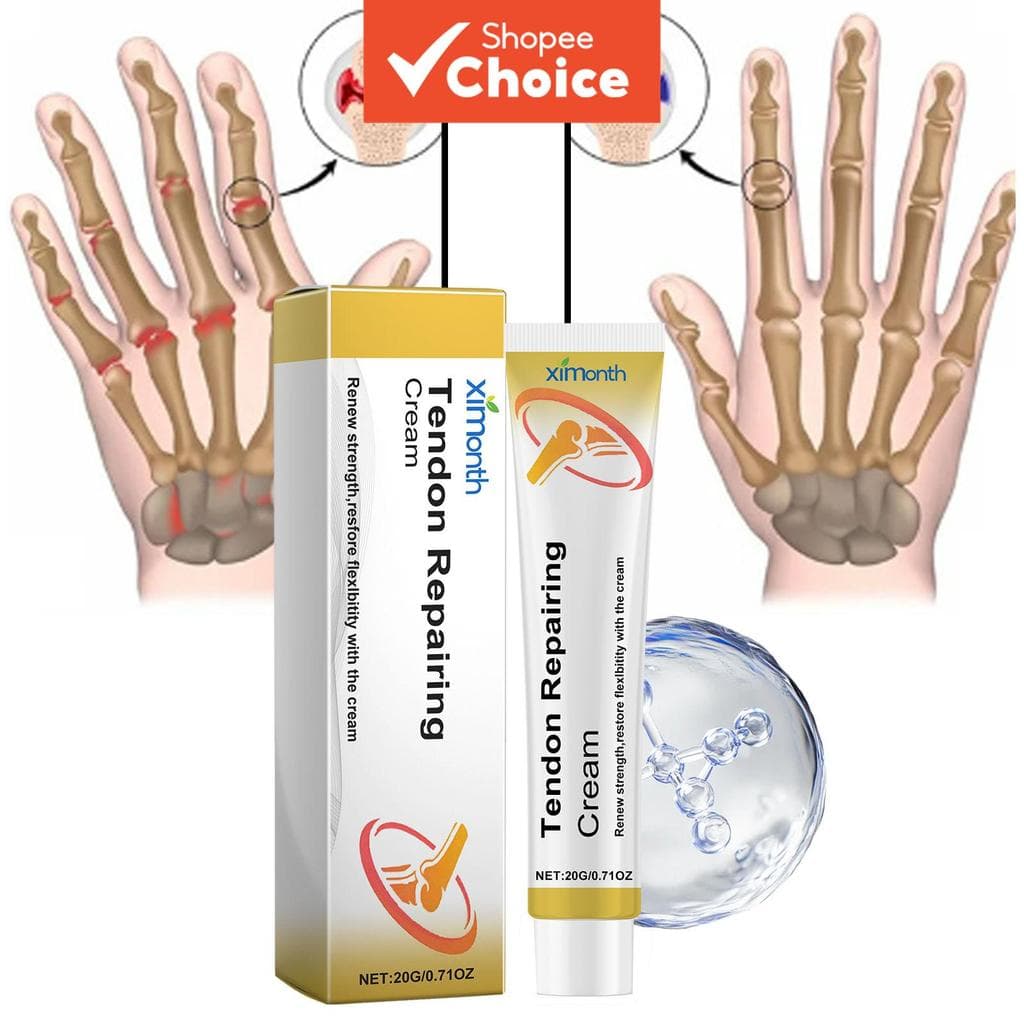  Pomada Herbal para Suporte de Tendão e Articulatura | Alivia o Desconforto do Joelho, Músculos e Tenossinovite |