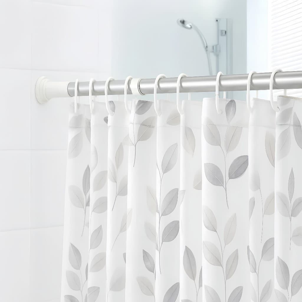 Varão Extensível Universal Multiuso Ajustável para Cortina Box e Banheiro