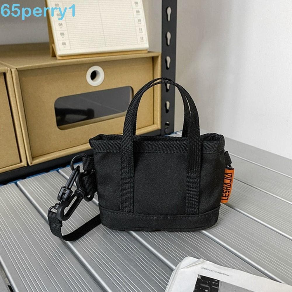 PERRY1 Carteira Masculina , Chaveiro Portátil Com Pingente De Bolsa De Moedas De Nylon , Porta-Cartões Estilo Coreano Mi