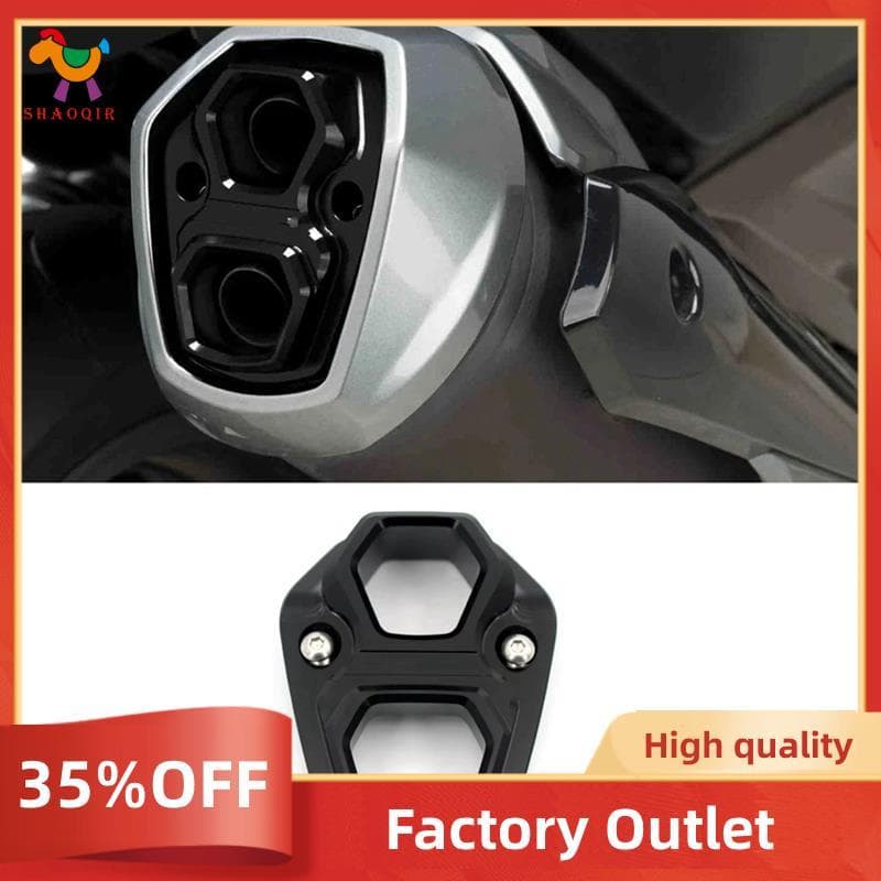 Acessórios Da Tampa De Escape Guarnição Traseira De Alumínio Para AK550 2017-2023