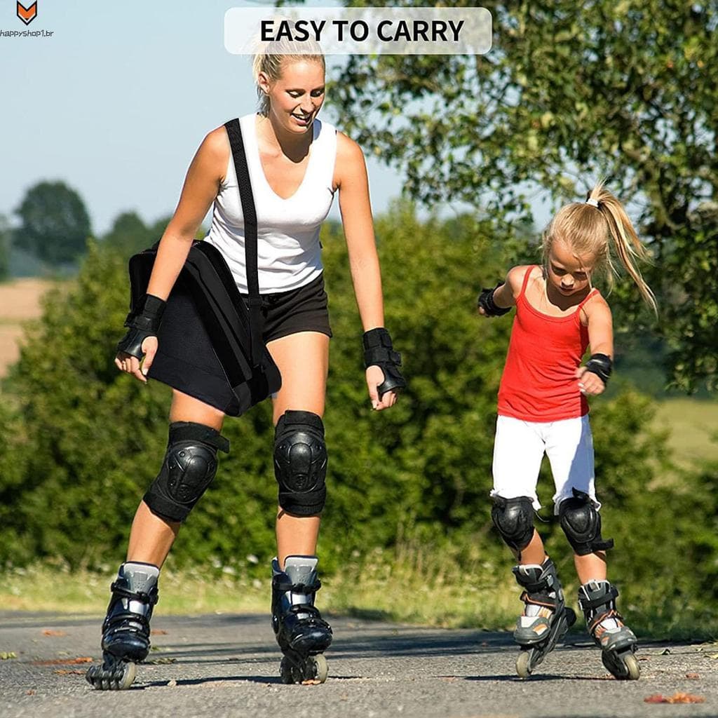 Saco De Patins Respirável Patinação No Gelo Premium Para Transportar De Ambas As Crianças
