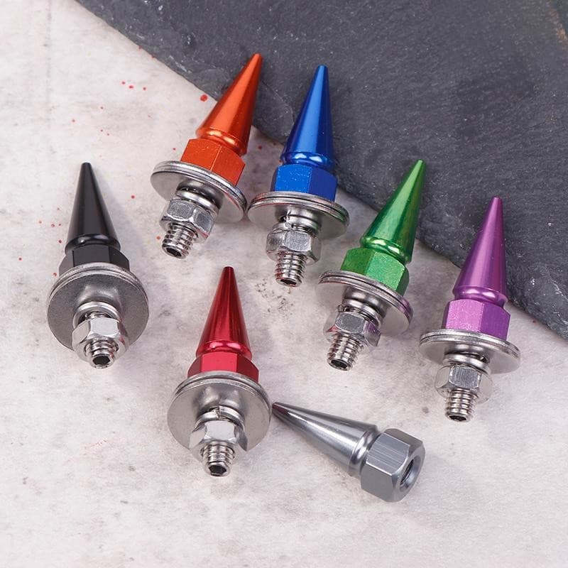 Fender [EL] 4 PCS Liga De Alumínio Com Parafusos De Ponta Rosca M6 Estilo De Carro Placa De Licença Para-Choque Arruela