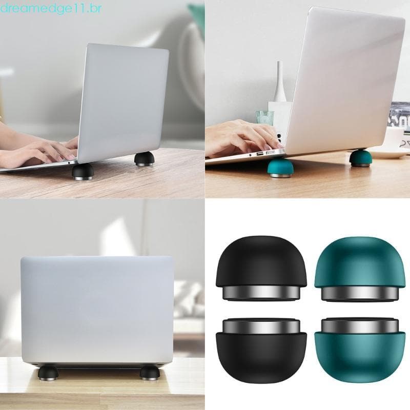 dreamedge11 Almofada Resfriamento Invisível Para Laptop Base Magnética À Prova Arranhões E Formato Amigável