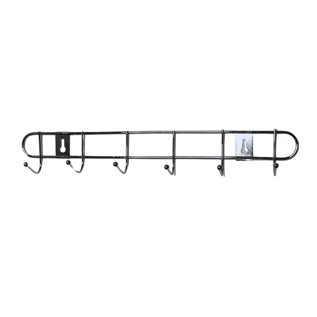 GANCHOS DE ACO INOX 32,5  CM 6  POSICOES 15866