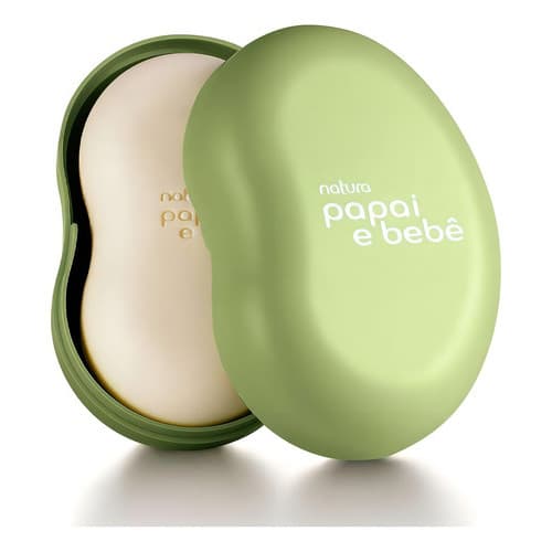 Sabonete Barra Vegetal Com Saboneteira Papai E Bebê - 100g