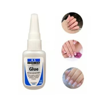 Cola Instantânea Bond Alongamento Unhas Tek Unha 793 Acrigel Tips Postiça